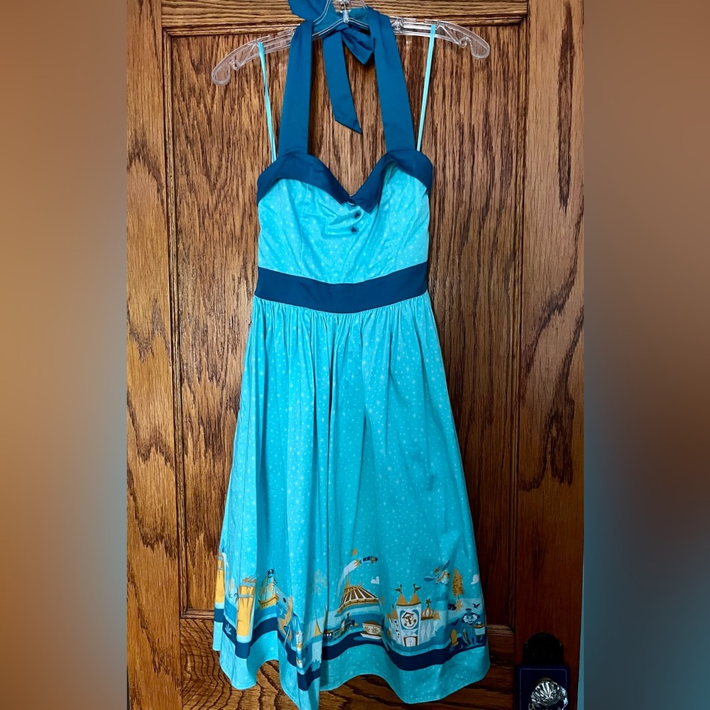 Official Disney Dress Shop halter Fantasyland dress! Size small, worn once!!